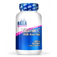 	Haya Labs Vitamin C with Rose Hips 1000 mg 100 tab
