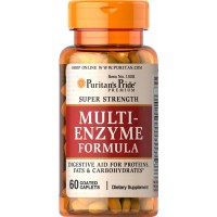 Puritan`s Pride Multi-Enzyme Formula 60 caps