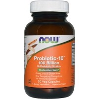 Now Probiotic-10 25 bilion 30 veg caps
