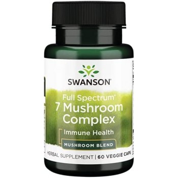 Swanson 7 Mushroom Complex Imune 60 caps