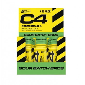 Cellucor C4 Original Pre-workout Shot 60 ml X 12bc