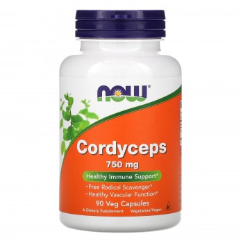 Now Cordyceps 750mg 90 vegcaps