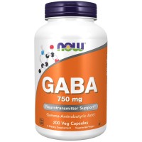 Now Gaba 750 mg 200 vcaps