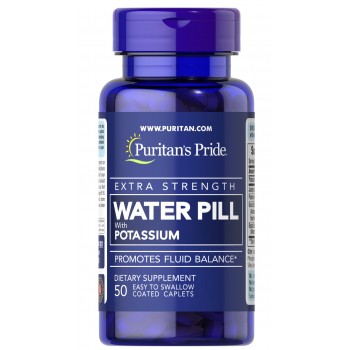 Puritan's Pride Water Pill with Potassium 50 caplets
