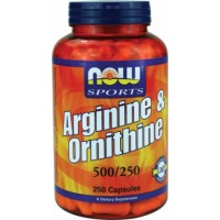 Now Arginine & Ornithine 250 caps