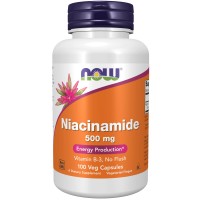 Now Niacinamide 500mg 100 vcaps