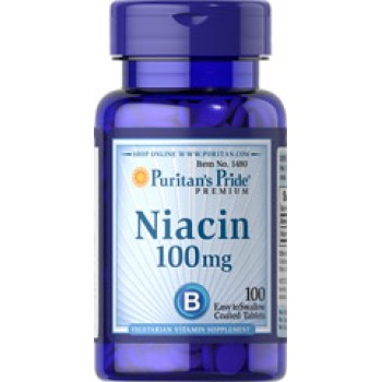 Puritan`s Pride Niacin 100 mg