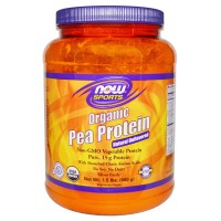 Now Organic Pea Protein 680 g