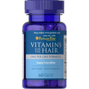 Puritan`s Pride Vitamins for the Hair 60 caps
