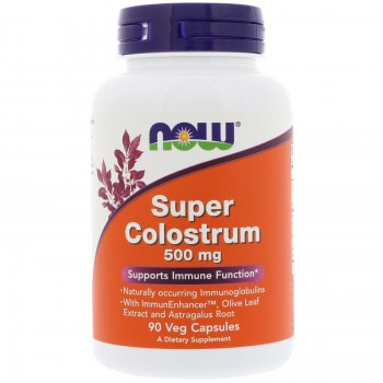 Now Super Colostrum 500 mg 90 veg caps