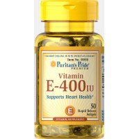 Puritan`s Pride Vitamin E-180 mg (400 iU) 50 softgel