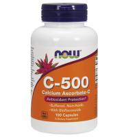 Now C-500 Calcium Ascorbate-C 100 capsule