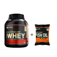 On Whey Gold Standard 2,3 kg + On Fish Oil 200 Softgels 