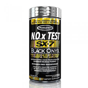Muscletech N.O.x Test SX 7 Black Onyx 120 caps