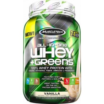 Muscletech All In One Whey + Greens 907 g